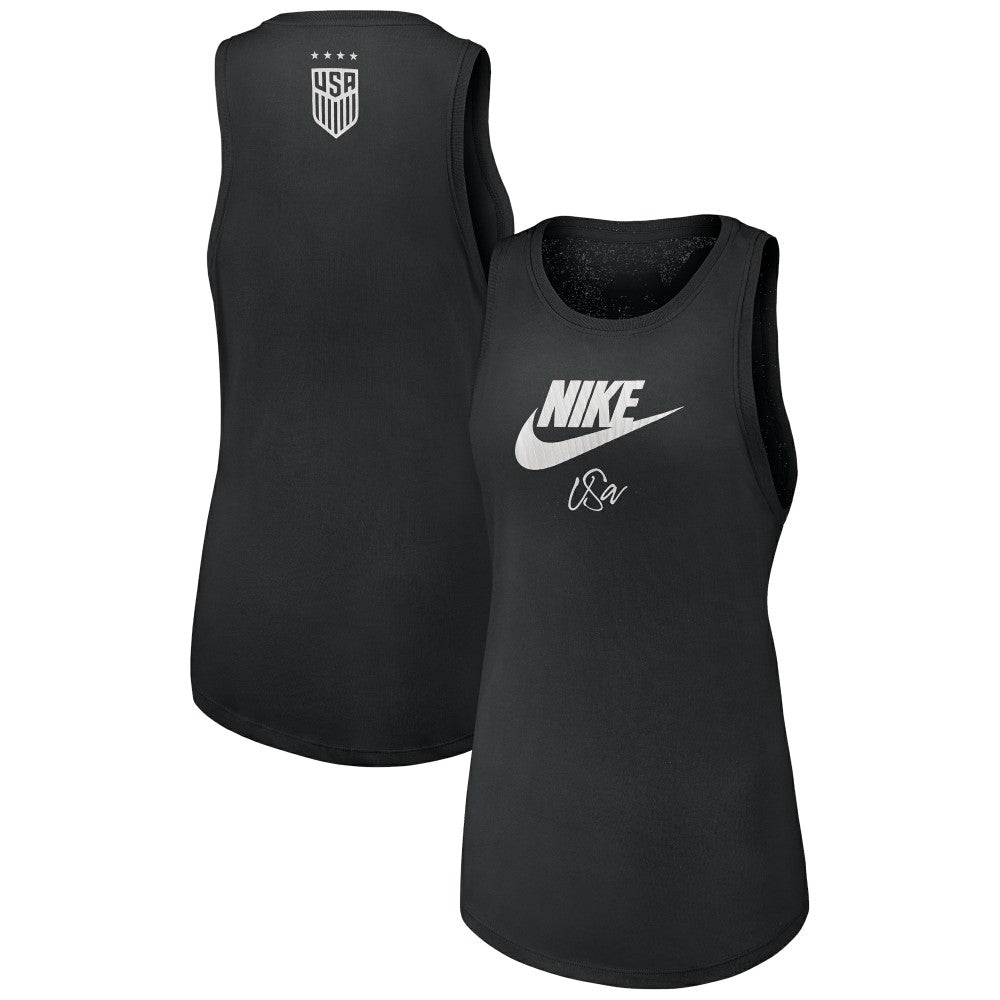 USWNT Women's Futura Performance Tank Top Black - Nike