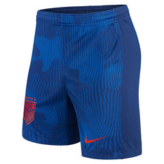 USWNT Women's 2023 Away Stadium Shorts Blue - Nike