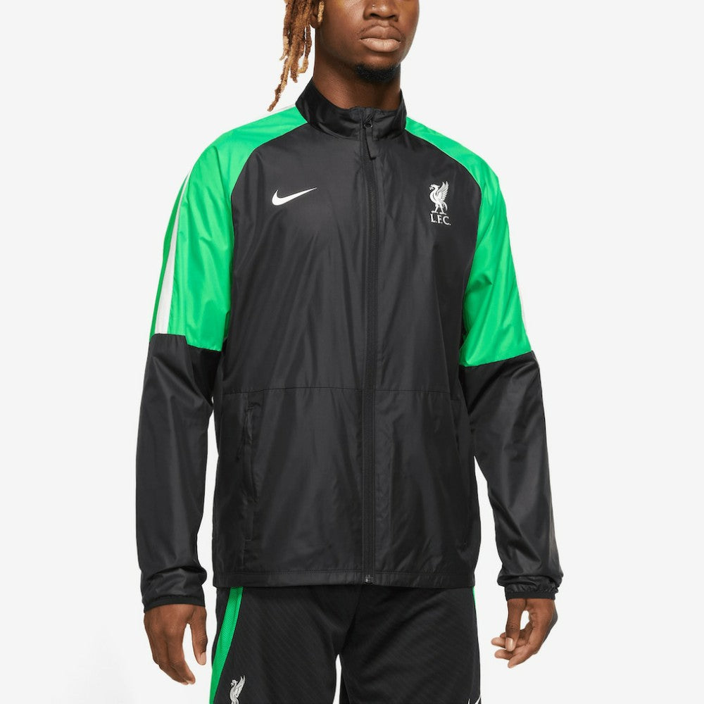 Liverpool Academy AWF Raglan Full-Zip Jacket Black - Nike
