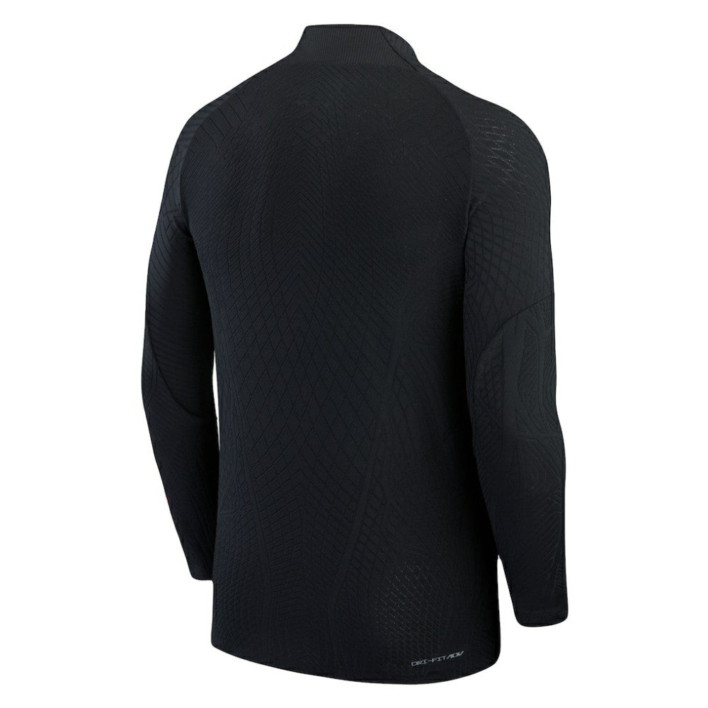 USWNT 2023 Strike Drill Performance Quarter-Zip Long Sleeve Top Black - Nike