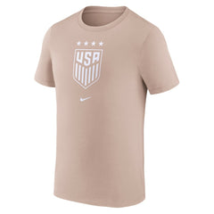 USWNT Crest T-Shirt Tan - Nike