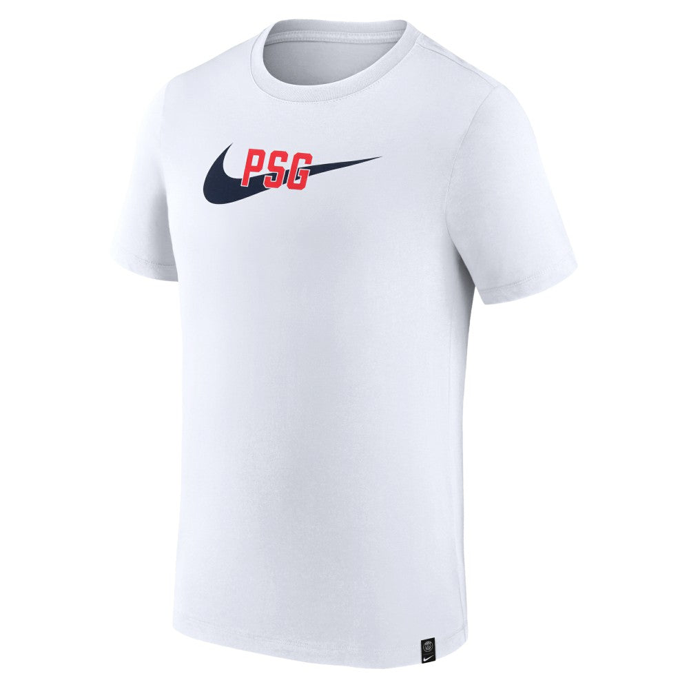 Paris Saint-Germain Swoosh T-Shirt White - Nike