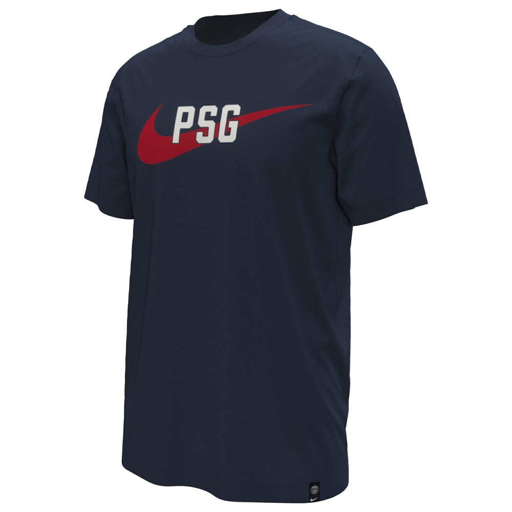 Paris Saint-Germain Swoosh T-Shirt Navy - Nike