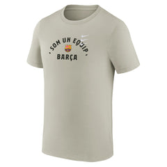 Barcelona Verbiage T-Shirt Tan - Nike
