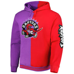 Toronto Raptors Big & Tall Hardwood Classics Split Pullover Hoodie On Sale