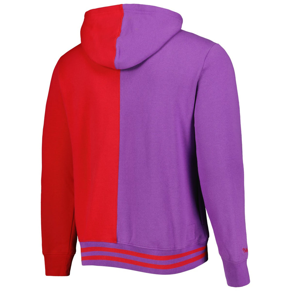Toronto Raptors Big & Tall Hardwood Classics Split Pullover Hoodie On Sale