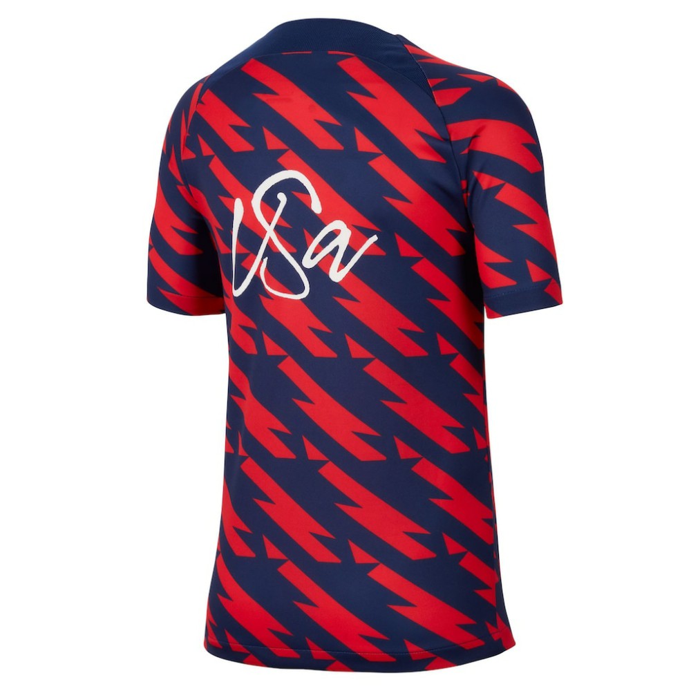 USMNT Youth 2023/24 Academy Pro Performance Pre-Match Top Red - Nike