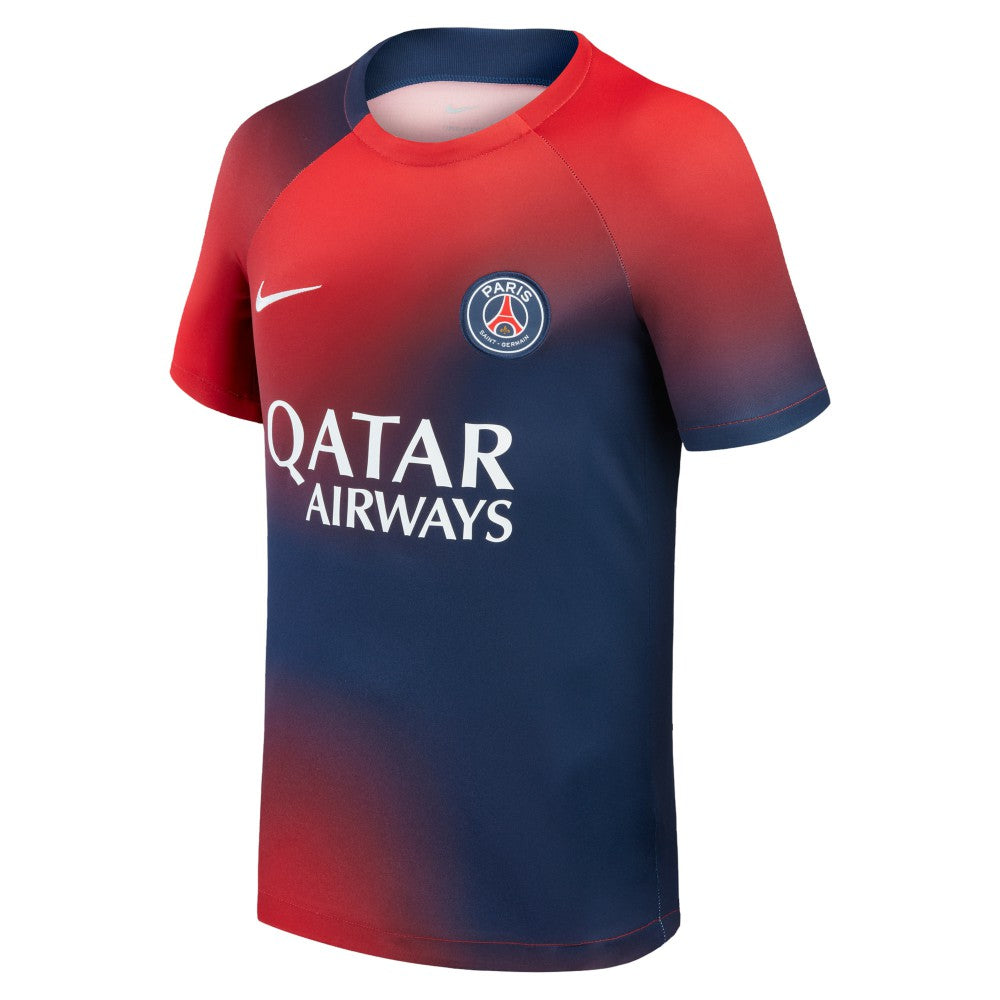 Paris Saint-Germain Youth 2023/24 Pre-Match Performance Top Navy - Nike