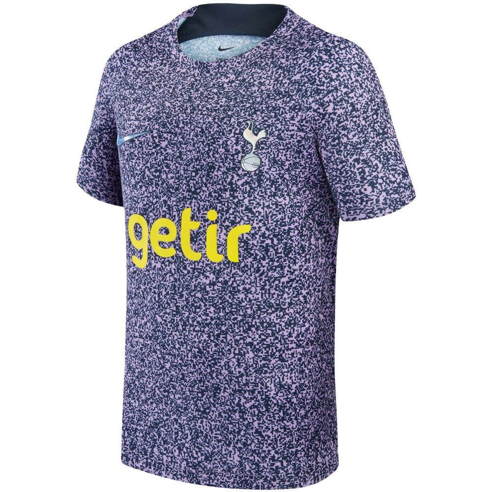 Tottenham Hotspur Youth 2023/24 Pre-Match Performance Top Purple - Nike