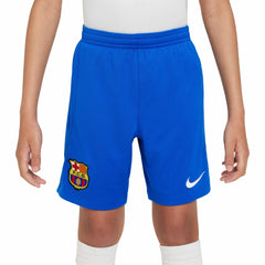 Barcelona Youth 2023/24 Away Stadium Performance Shorts Royal - Nike