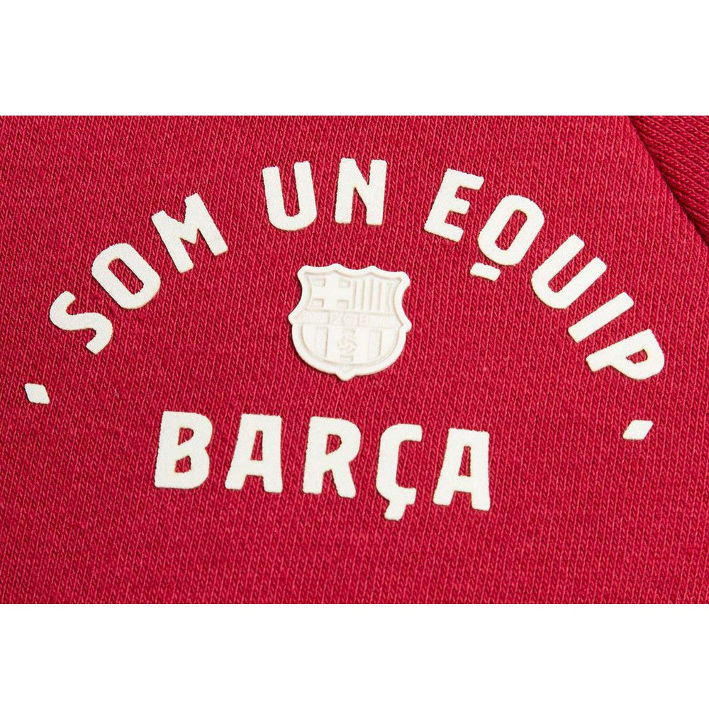 Barcelona Women's Essential Pullover Hoodie Red - Nike
