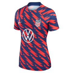 USWNT Women's 2023 Strike Drill Pre-Match Top Navy - Nike