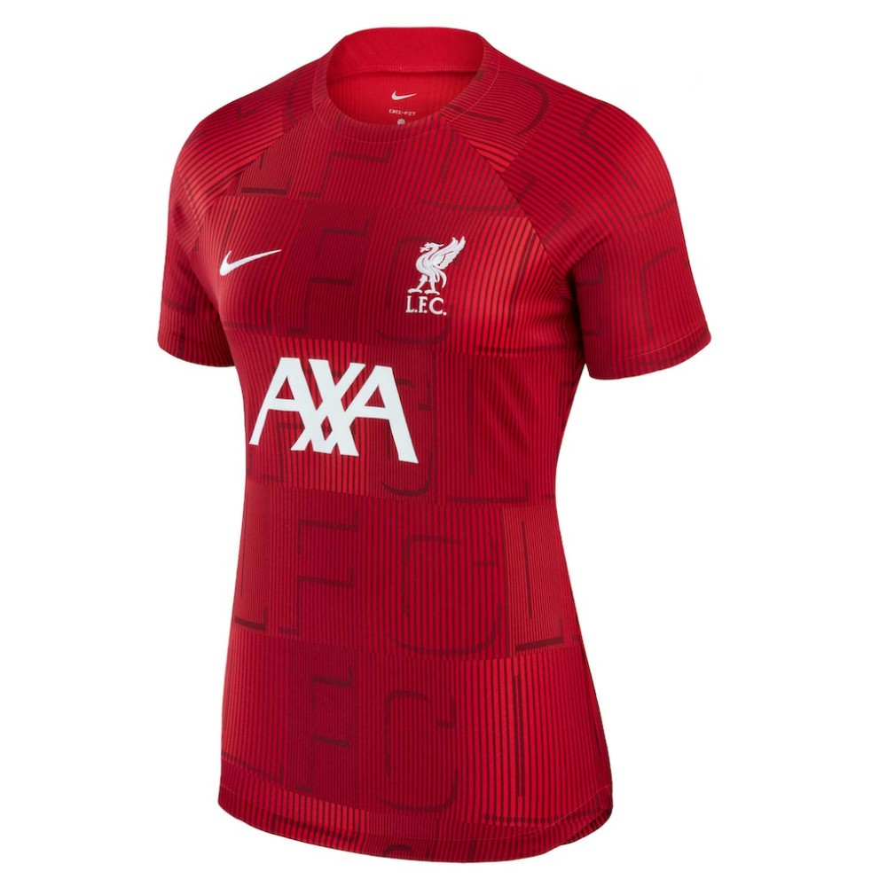 Liverpool Women's 2023 Pre-Match Top Red - Nike