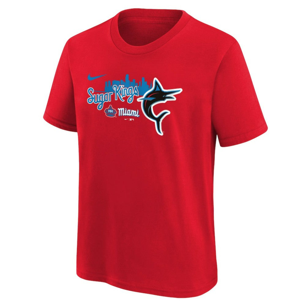 Miami Marlins Nike Preschool City Connect Graphic T-Shirt | MLB New