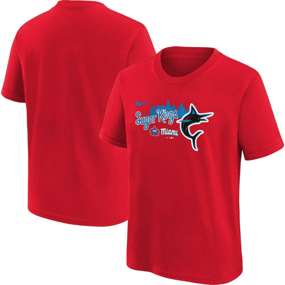 Miami Marlins Nike Youth City Connect Graphic T-Shirt | MLB Discount