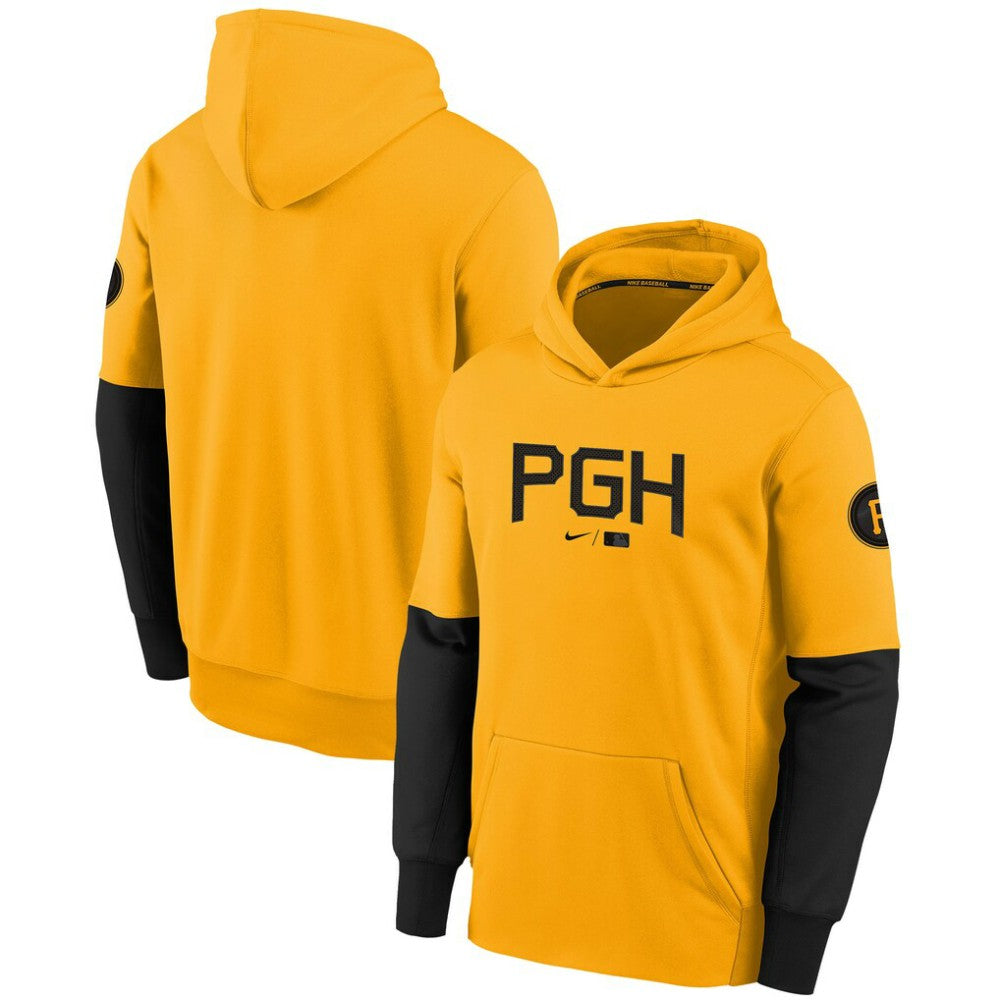 Pittsburgh Pirates Nike Youth City Connect Therma Performance Pullover Hoodie | MLB Shop