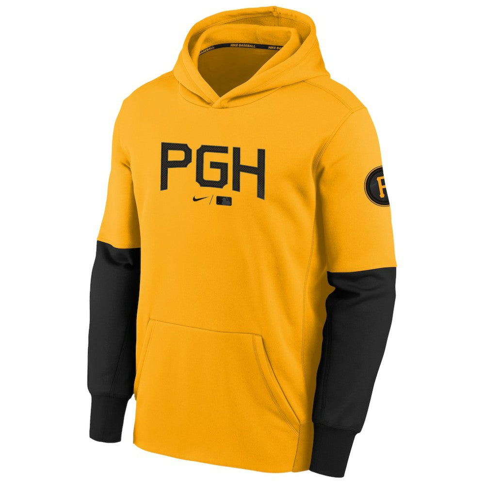 Pittsburgh Pirates Nike Youth City Connect Therma Performance Pullover Hoodie | MLB Shop
