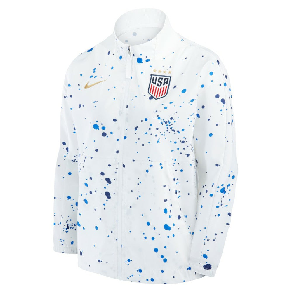 USWNT Women's Team Anthem Performance Full-Zip Jacket White - Nike