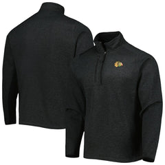 Chicago Blackhawks Antigua Course Quarter-Zip Jacket For Sale