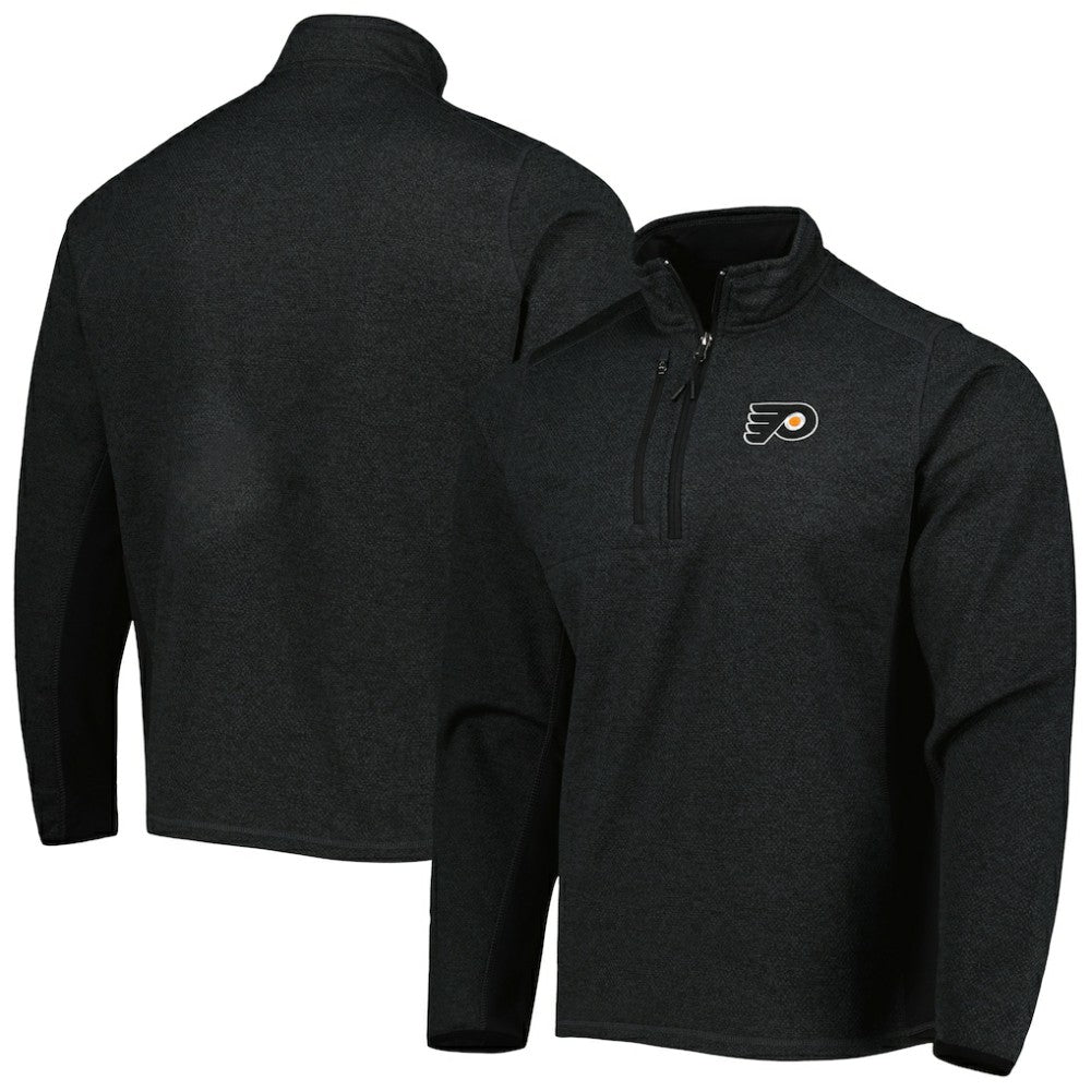 Philadelphia Flyers Antigua Course Quarter-Zip Jacket For Sale