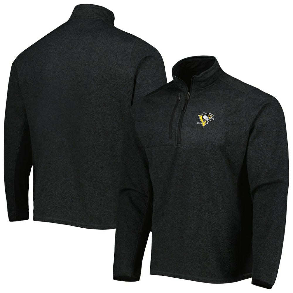 Pittsburgh Penguins Antigua Course Quarter-Zip Jacket For Sale