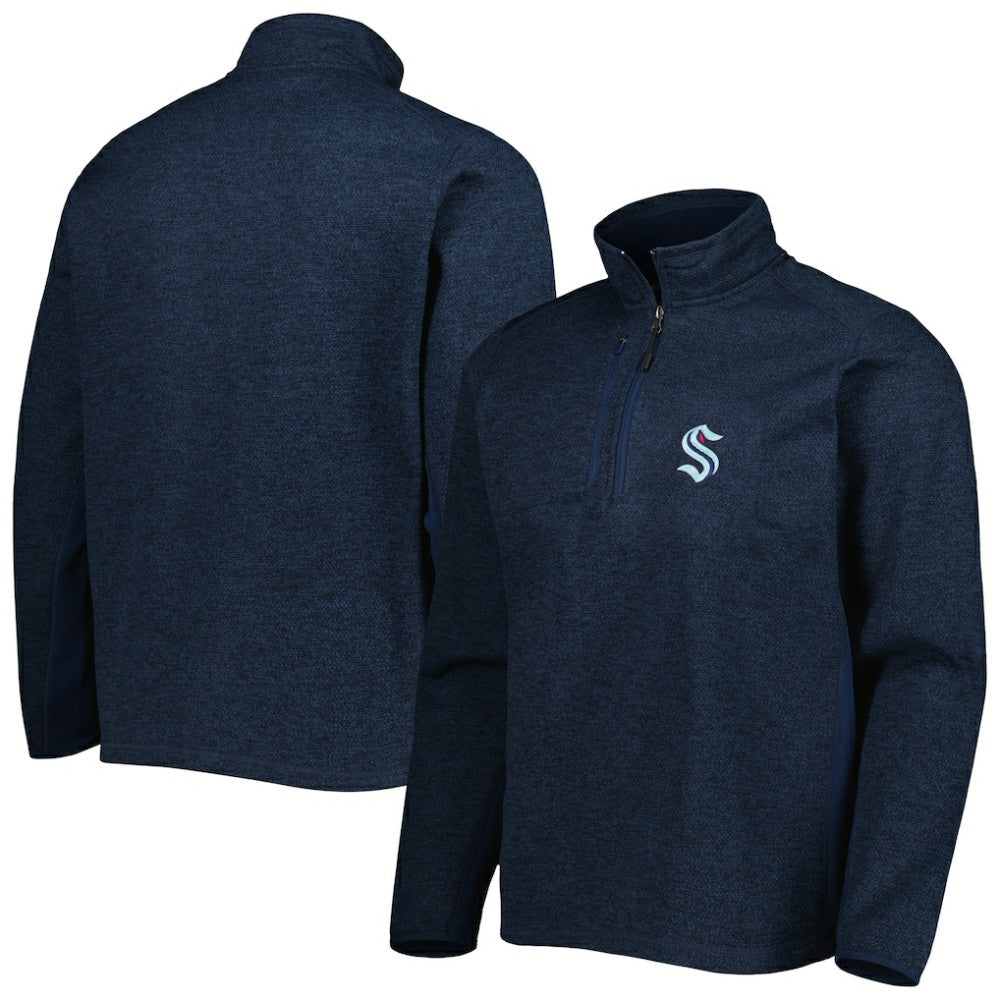 Seattle Kraken Antigua Course Quarter-Zip Jacket Outlet