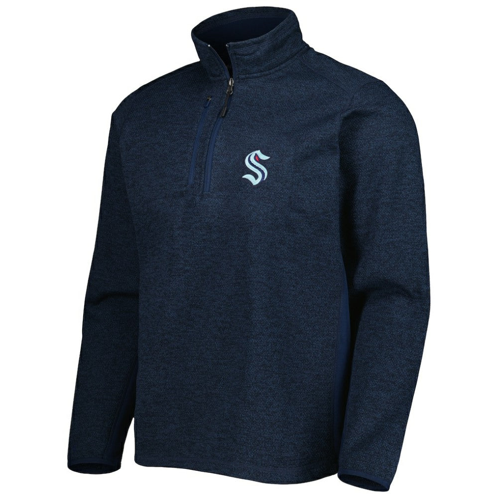 Seattle Kraken Antigua Course Quarter-Zip Jacket Outlet