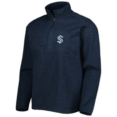 Seattle Kraken Antigua Course Quarter-Zip Jacket Outlet