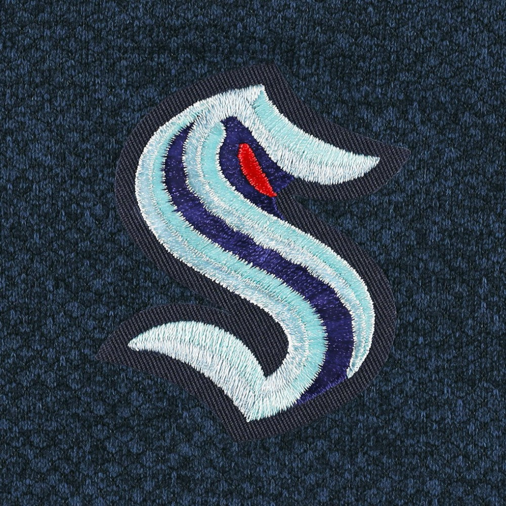 Seattle Kraken Antigua Course Quarter-Zip Jacket Outlet
