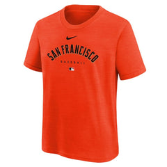 San Francisco Giants Nike Youth Authentic Collection Early Work Tri-Blend T-Shirt | MLB Sale