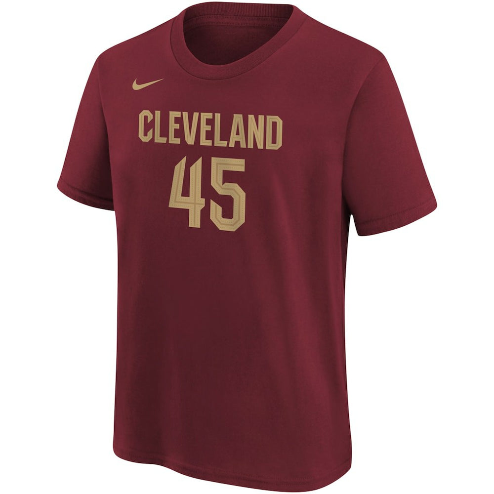 Donovan Mitchell Cleveland Cavaliers Youth Icon Edition Name & Number T-Shirt sale Discount