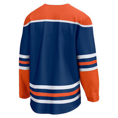 Edmonton Oilers Fanatics Home Breakaway Blank Jersey Discount
