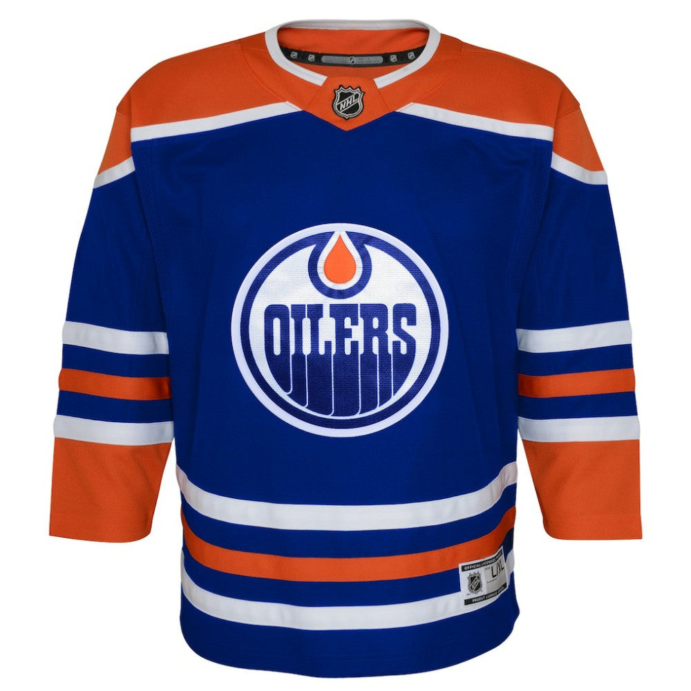Edmonton Oilers Youth Home Premier Jersey Discount