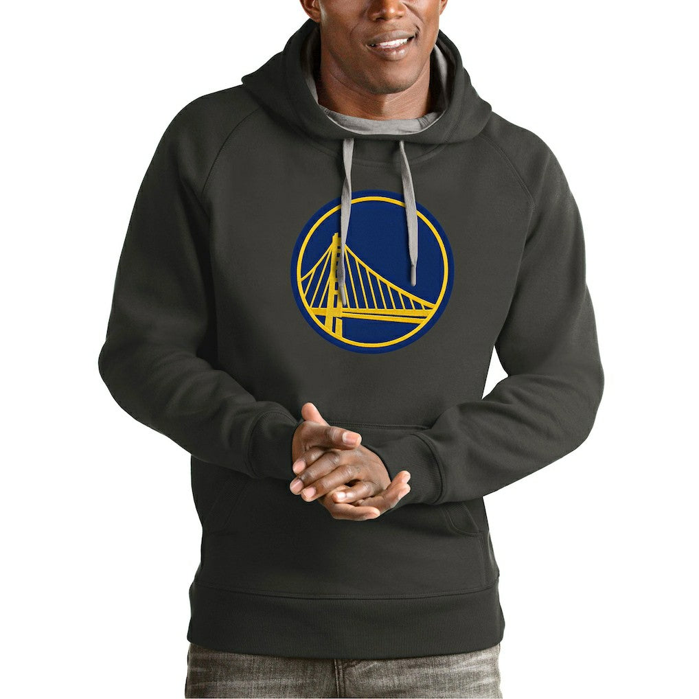 Golden State Warriors Antigua Team Logo Victory Pullover Hoodie sale For Sale