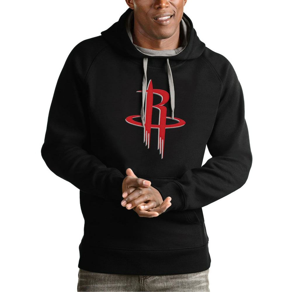 Houston Rockets Antigua Team Logo Victory Pullover Hoodie sale Discount