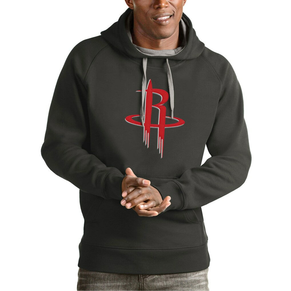 Houston Rockets Antigua Team Logo Victory Pullover Hoodie sale On Sale