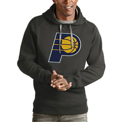 Indiana Pacers Antigua Team Logo Victory Pullover Hoodie Online