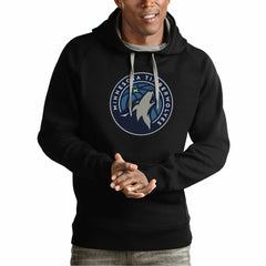 Minnesota Timberwolves Antigua Team Logo Victory Pullover Hoodie Outlet