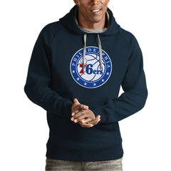 Philadelphia 76ers Antigua Team Logo Victory Pullover Hoodie Discount