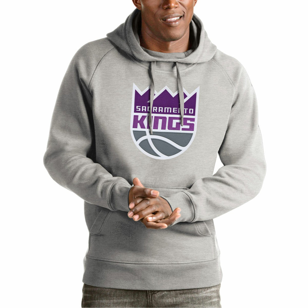 Sacramento Kings Antigua Team Logo Victory Pullover Hoodie Online
