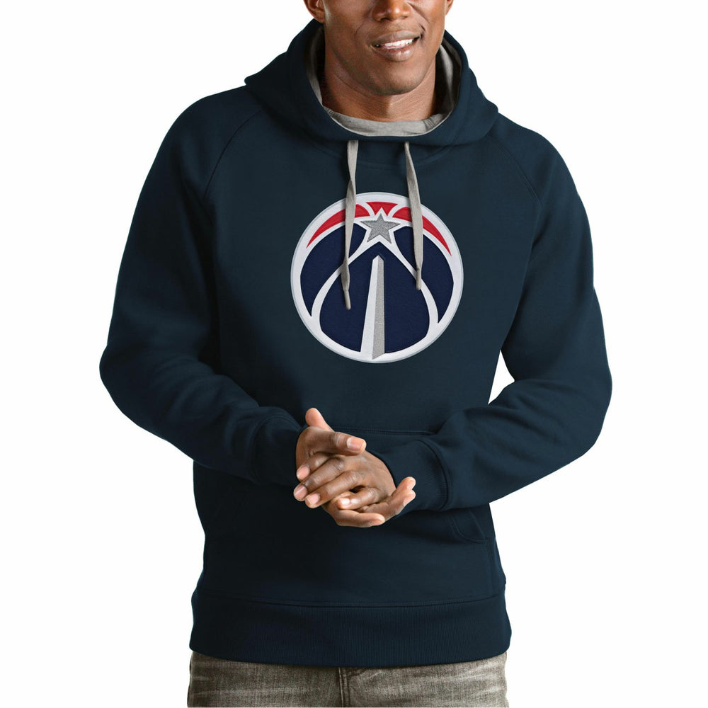 Washington Wizards Antigua Team Logo Victory Pullover Hoodie Discount