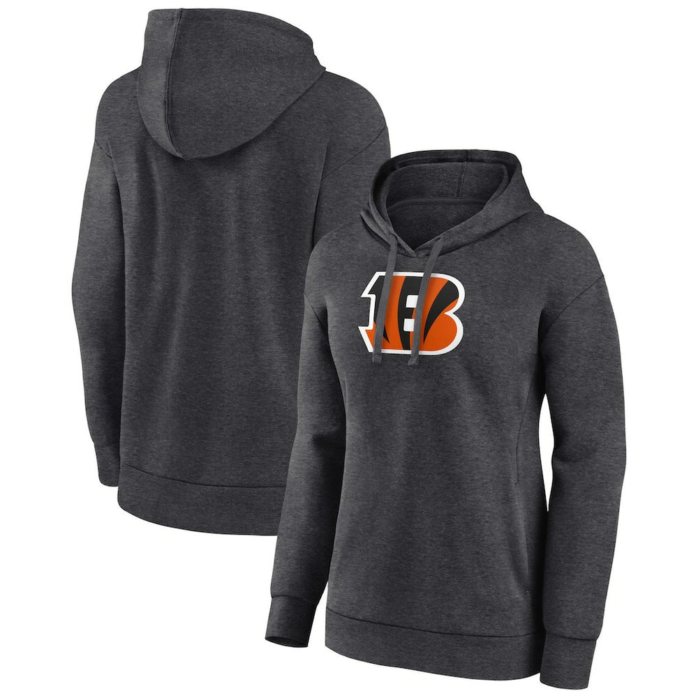 Cincinnati Bengals  Women's Primary Logo Pullover Hoodie