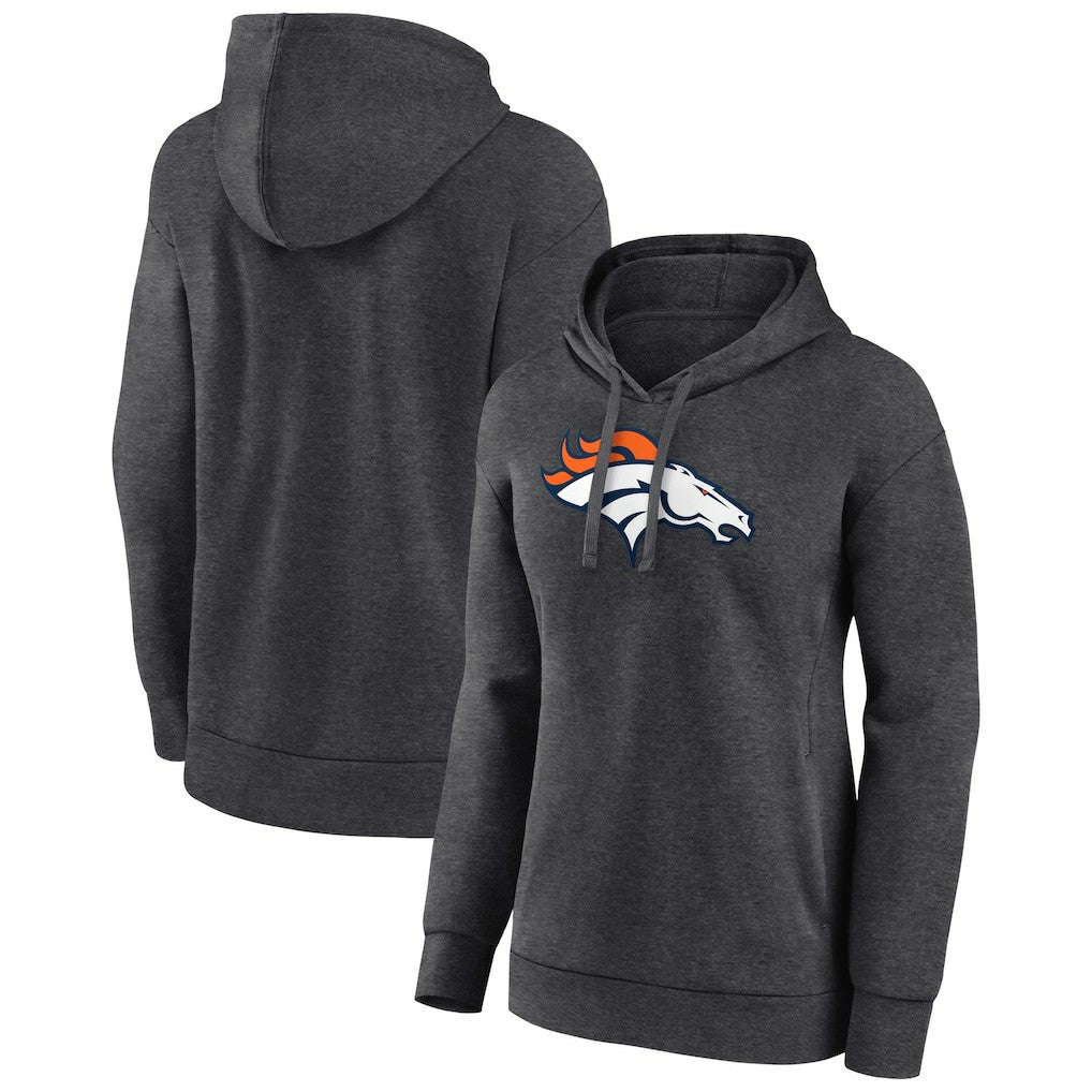 Denver Broncos  Women's Primary Logo Pullover Hoodie
