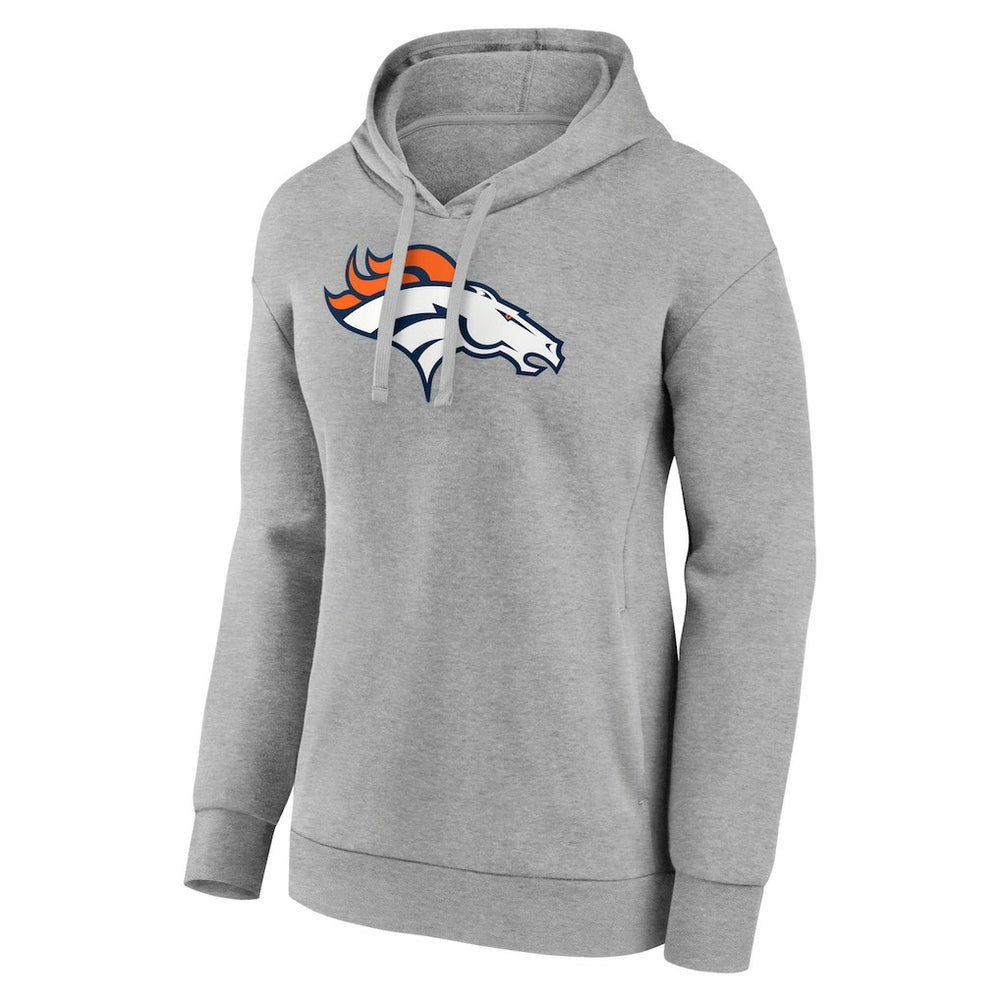 Denver Broncos  Women's Primary Logo Pullover Hoodie