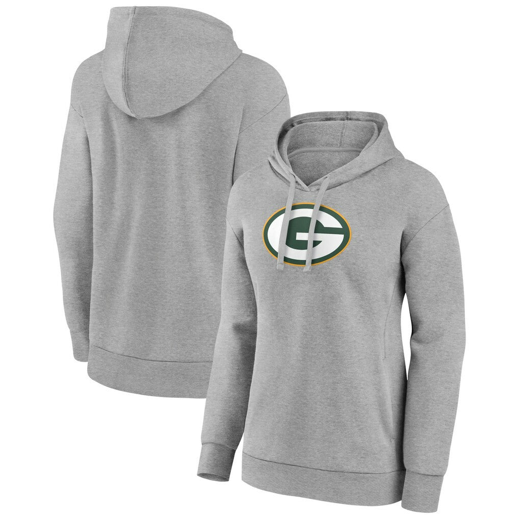 Green Bay Packers  Women's Primary Logo Pullover Hoodie