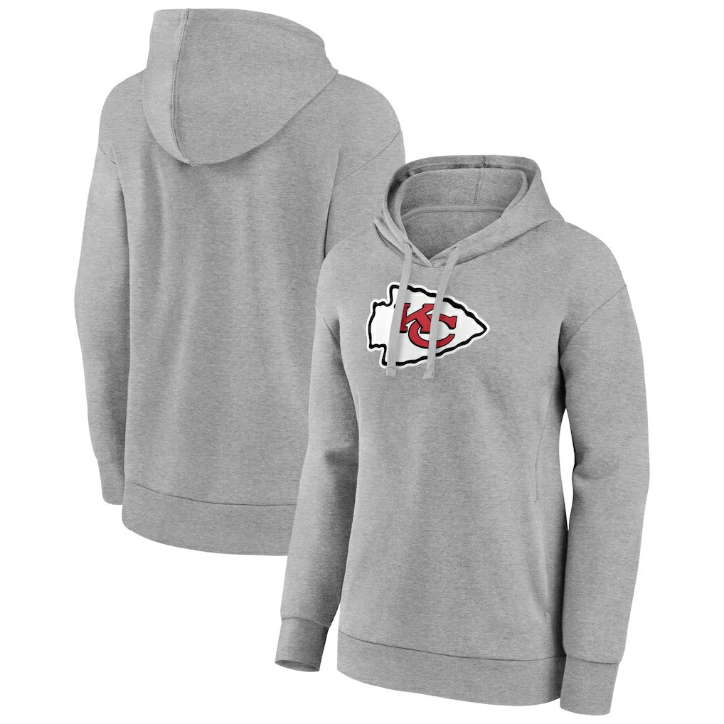 Kansas City Chiefs  Women's Primary Logo Pullover Hoodie