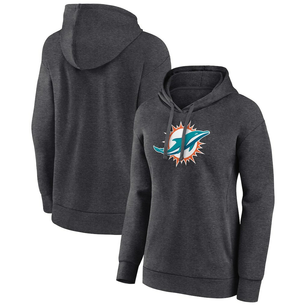 Miami Dolphins  Women's Primary Logo Pullover Hoodie