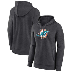 Miami Dolphins  Women's Primary Logo Pullover Hoodie