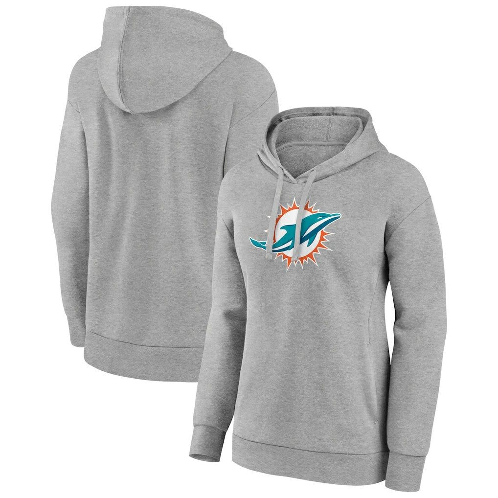 Miami Dolphins  Women's Primary Logo Pullover Hoodie