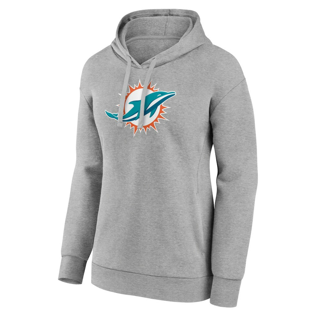 Miami Dolphins  Women's Primary Logo Pullover Hoodie